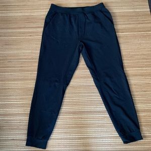 Lululemon black loose fit athletic pants size L
